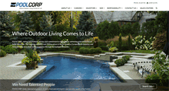 Desktop Screenshot of poolcorp.com