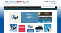 Desktop Screenshot of pool360.poolcorp.com